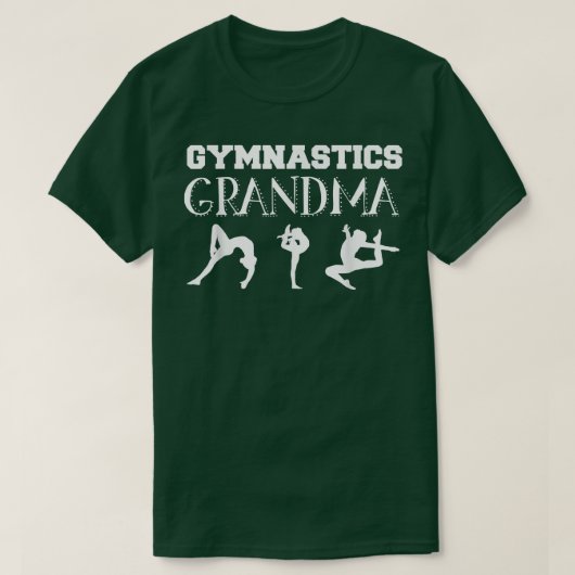 Gymnastiek grootmoeder voor grootmoeders t-shirt (Design voorkant)