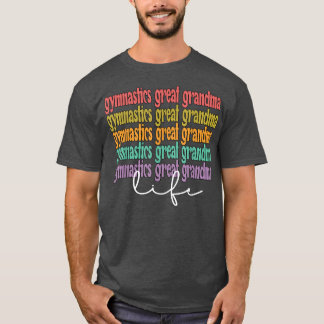 Gymnastiek Grote Gymnast Grote Oma T-shirt