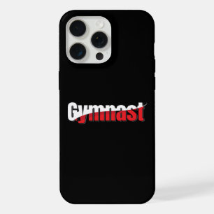 Gymnastiek - Gymnast Abstract Woordkunst Swish iPhone 15 Pro Max Case