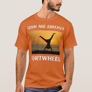 Gymnastiek Gymnast Backflip Tumbling Acrobat Fu T-shirt