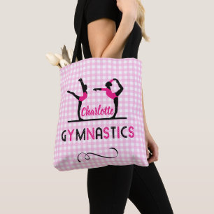 Gymnastiek Gymnast Cute Pink Persoonlijk Tote Bag