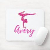 Gymnastiek Gymnast Name Avery Muismat (Met muis)