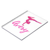 Gymnastiek Gymnast Name Avery Notitieboek (Linkerzijde)