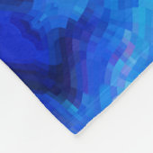 GYMNASTIEK GYMNAST OP ONGELIJKE BARS FLEECE DEKEN. (Hoek)