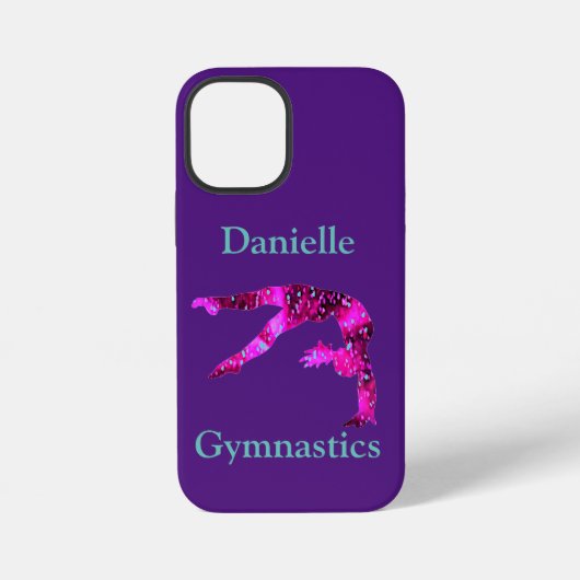 Gymnastiek Handspring Aangepast iPhone Hoesje (Achterkant)
