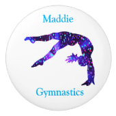 Gymnastiek Handspring Ceramic Pull Keramische Knop (Voorkant)