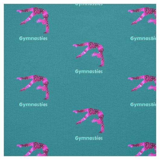 Gymnastiek Handspring Stof (Swatch)