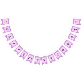 Gymnastiek Happy Birthday Vlaggetjes