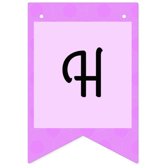 Gymnastiek Happy Birthday Vlaggetjes (Tweede vlag)