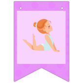 Gymnastiek Happy Birthday Vlaggetjes (Eerste vlag)