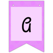 Gymnastiek Happy Birthday Vlaggetjes (Derde vlag)