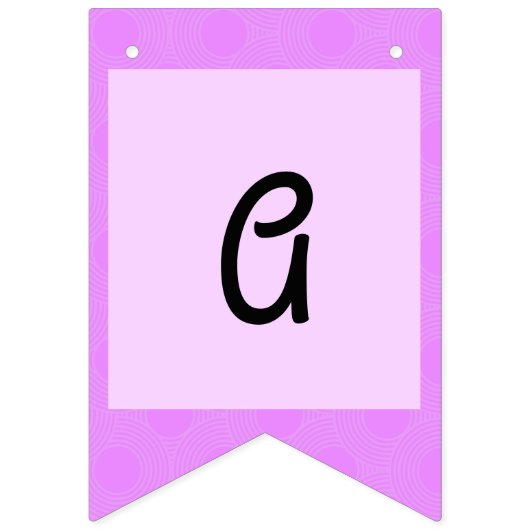 Gymnastiek Happy Birthday Vlaggetjes (Derde vlag)