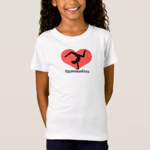 Gymnastiek hart T-shirt