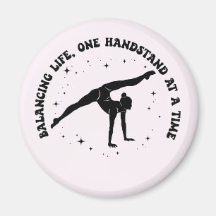 Gymnastiek Home Decor voor Balanced Living Magneet