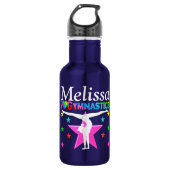 GYMNASTIEK HOUDT VAN GEPERSONALISEERDE WATERFLES WATERFLES  (Voorkant)