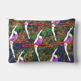 Gymnastiek Hula Hoop dans kleurrijke patroon cadea Etui