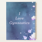 Gymnastiek "I Love Gymnastics" Balans Planner (Achterkant)