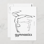 Gymnastiek II Briefkaart (Voorkant / Achterkant)