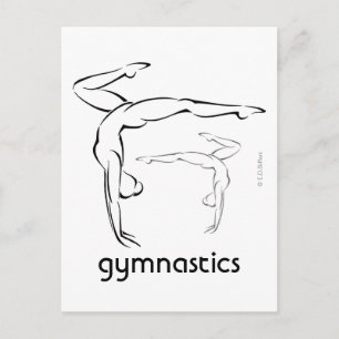 Gymnastiek II Briefkaart