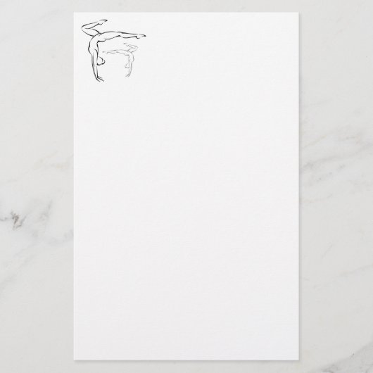 Gymnastiek II Briefpapier (Voorkant)