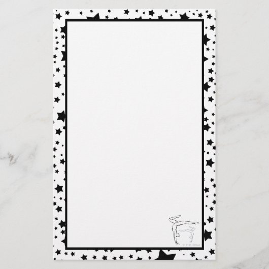 Gymnastiek II Briefpapier (Voorkant)