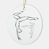 Gymnastiek II Keramisch Ornament (Links)