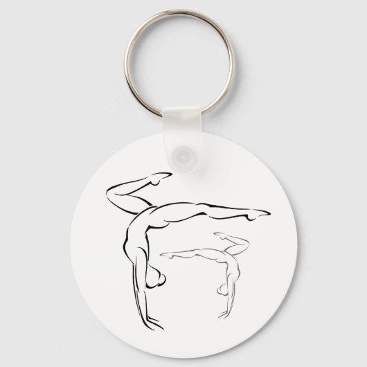 Gymnastiek II Sleutelhanger (Voorkant)