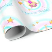 Gymnastiek - Ik ben dol op truukpapier Cadeaupapier (Rol Hoek)