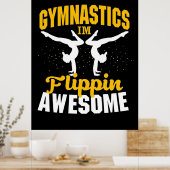 Gymnastiek ik ben Geweldige Poster (Keuken)