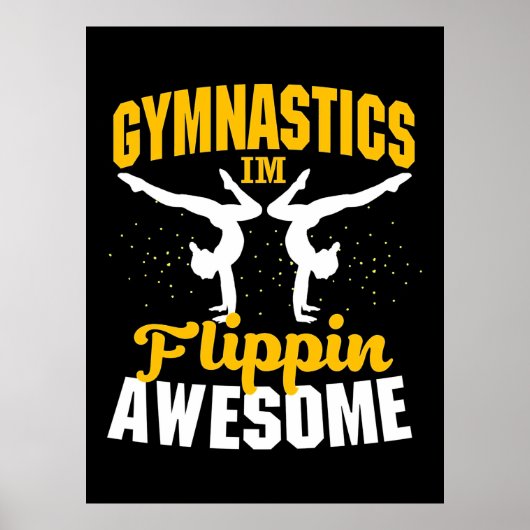 Gymnastiek ik ben Geweldige Poster (Voorkant)