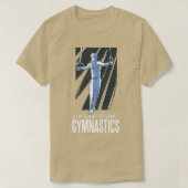 Gymnastiek ik draai voor gymnastiek 2 t-shirt (Design voorkant)