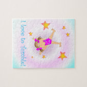 Gymnastiek - Ik hou van het tumble Puzzle Legpuzzel (Horizontaal)