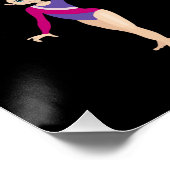 Gymnastiek is beter bij vrienden Neon Perfect Poster (Hoek)