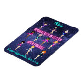 Gymnastiek is beter met gepersonaliseerde vrienden magneet (Linkerzijde)