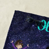 Gymnastiek is beter met gepersonaliseerde vrienden strandlaken (In situ)