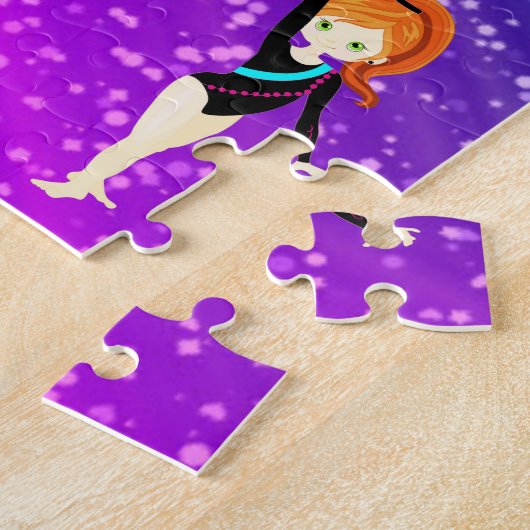 Gymnastiek is beter met vriendjes legpuzzel (Zijkant)