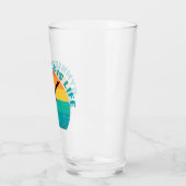 Gymnastiek is Life Cool Sunset Gymnast Glas (Links)