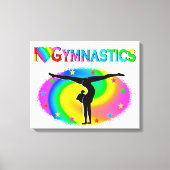 GYMNASTIEK IS MIJN LEVEN CANVAS AFDRUK (Voorkant)