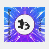 Gymnastiek is mijn leven - Custom Gymnast Vault Fleece Deken (Voorkant (Horizontaal))
