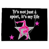 GYMNASTIEK IS MIJN LEVEN GROOT CADEAUZAKJE (Achterkant)