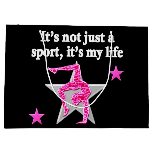 GYMNASTIEK IS MIJN LEVEN GROOT CADEAUZAKJE (Achterkant)