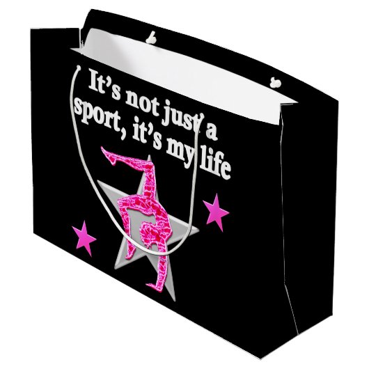 GYMNASTIEK IS MIJN LEVEN GROOT CADEAUZAKJE (Achterkant Gekanteld)