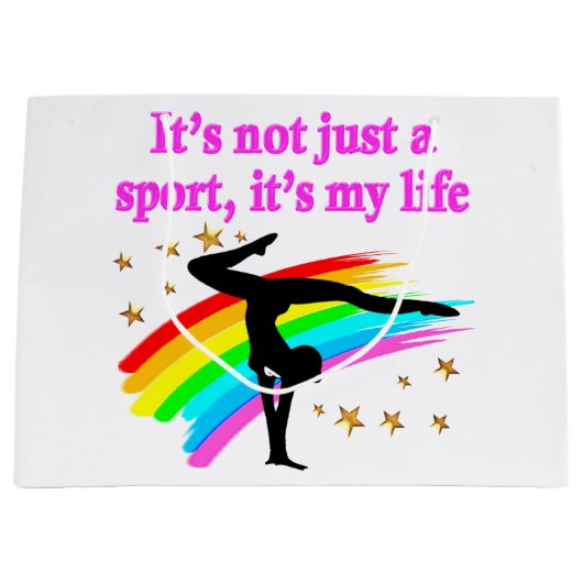 GYMNASTIEK IS MIJN LEVEN GROOT CADEAUZAKJE (Voorkant)