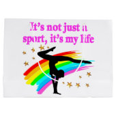 GYMNASTIEK IS MIJN LEVEN GROOT CADEAUZAKJE (Achterkant)