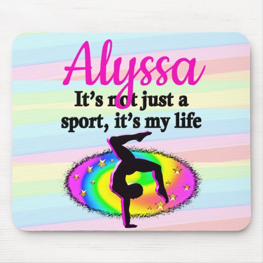 GYMNASTIEK IS MIJN LEVEN MUISMAT (Voorkant)