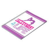 Gymnastiek is mijn leven notitieboek (Linkerzijde)