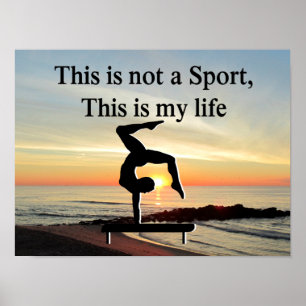 GYMNASTIEK IS MIJN LEVEN POSTER