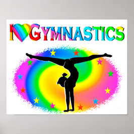 GYMNASTIEK IS MIJN LEVEN POSTER