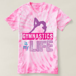 Gymnastiek is mijn leven t-shirt