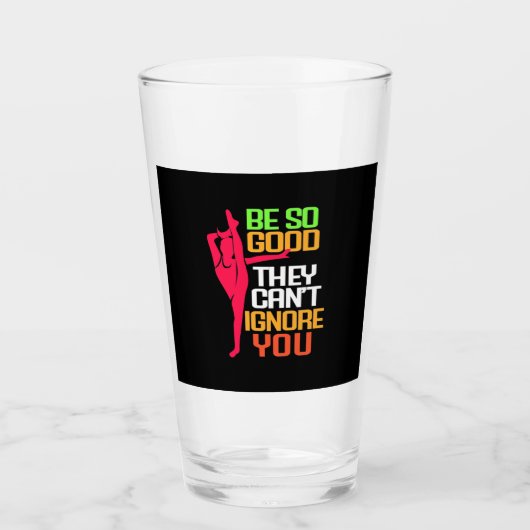Gymnastiek is zo goed glas (Voorkant)